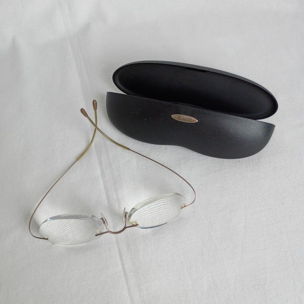 Silhouette Eyeglasses, Frames And Case Included, Austria